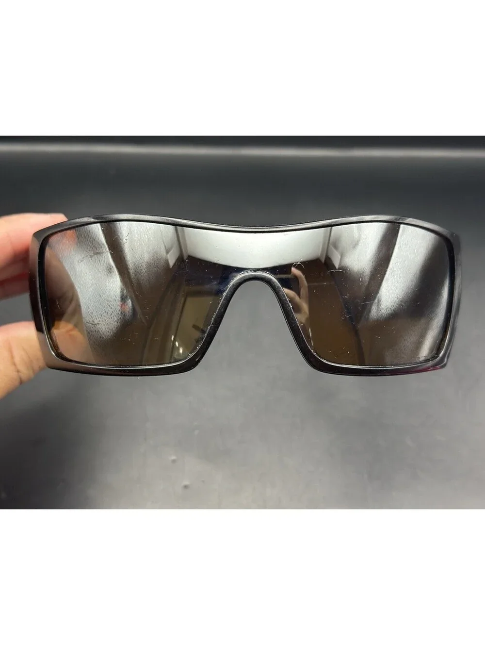 Oakley Batwolf Polished Black/Bronze Iridium Polarized Lenses